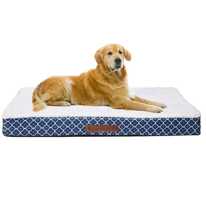 Wags &amp; Whiskers Memory Foam Pet Bed - Assorted Styles