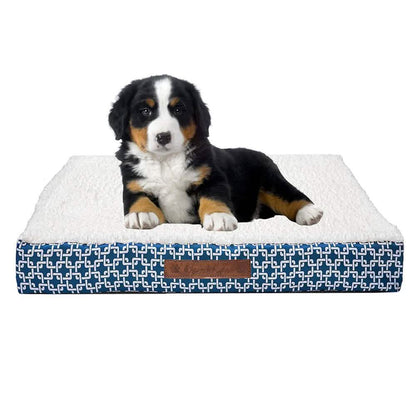 Wags &amp; Whiskers Memory Foam Pet Bed - Assorted Styles