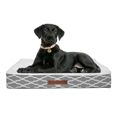 Wags &amp; Whiskers Memory Foam Pet Bed - Assorted Styles
