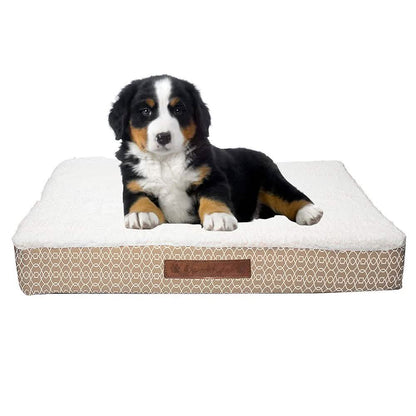 Wags &amp; Whiskers Memory Foam Pet Bed - Assorted Styles