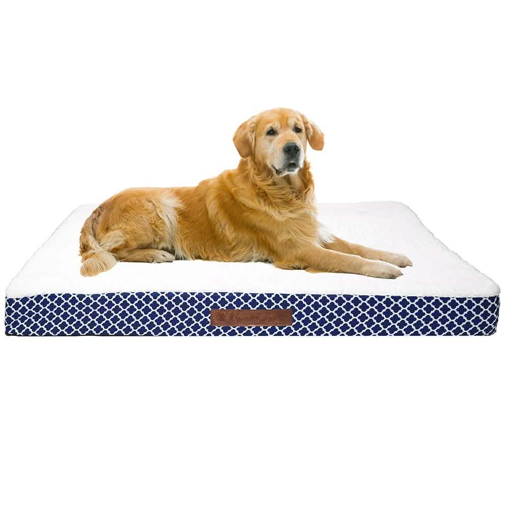 Wags &amp; Whiskers Memory Foam Pet Bed - Assorted Styles