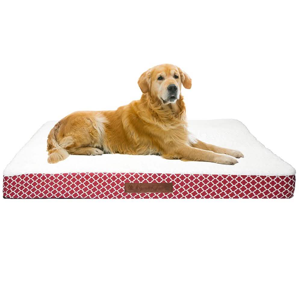 Wags &amp; Whiskers Memory Foam Pet Bed - Assorted Styles