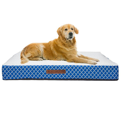 Wags &amp; Whiskers Memory Foam Pet Bed - Assorted Styles