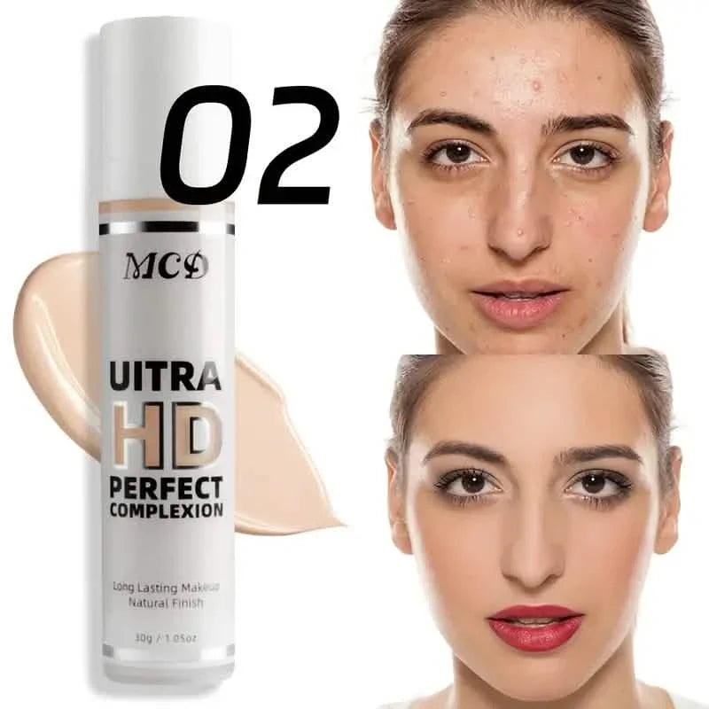 Waterproof Long Lasting Liquid Foundation 