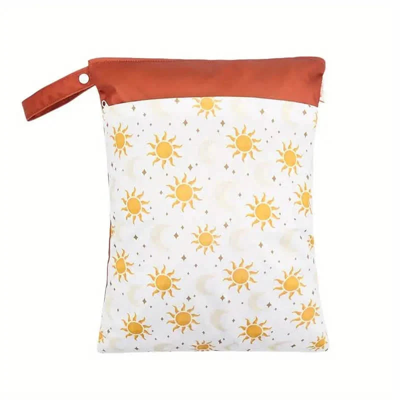 Waterproof Reusable Wet Bag Wet Dry Bags For Cloth Diapers &amp; Breast Pump Parts
