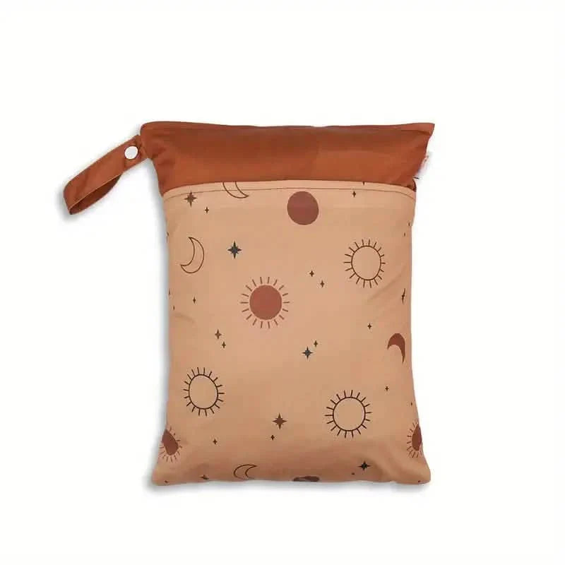 Waterproof Reusable Wet Bag Wet Dry Bags For Cloth Diapers &amp; Breast Pump Parts