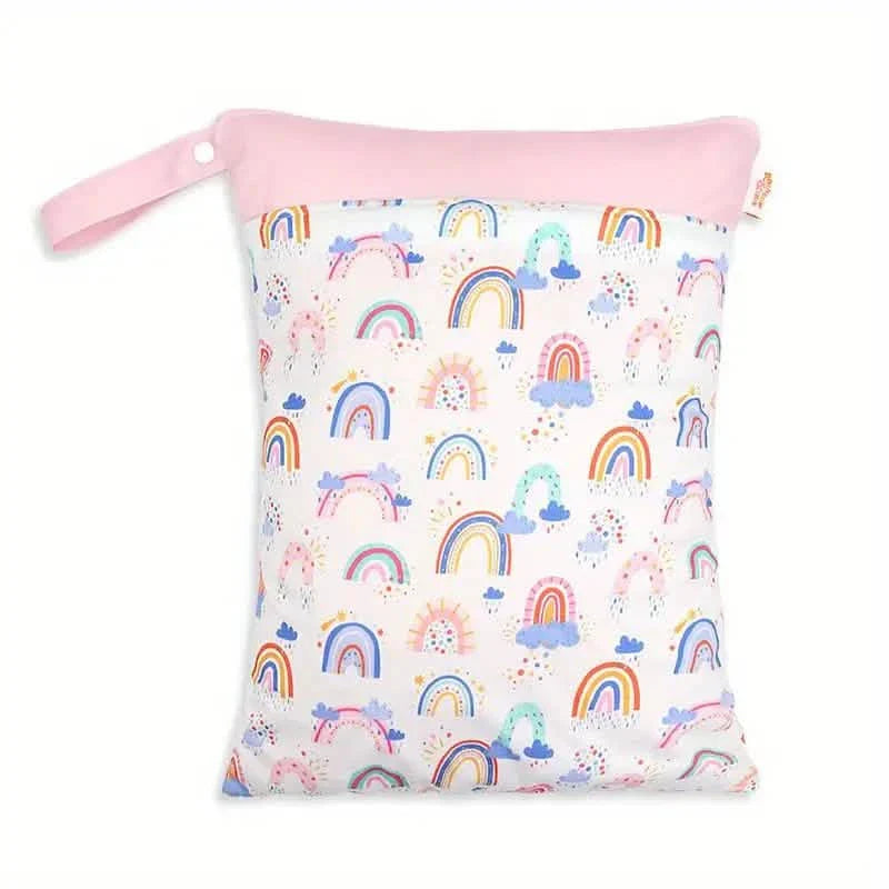 Waterproof Reusable Wet Bag Wet Dry Bags For Cloth Diapers &amp; Breast Pump Parts