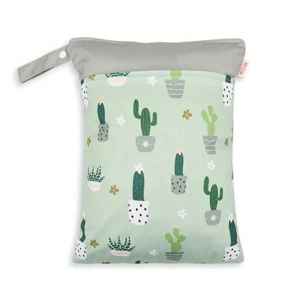 Waterproof Reusable Wet Bag Wet Dry Bags For Cloth Diapers &amp; Breast Pump Parts
