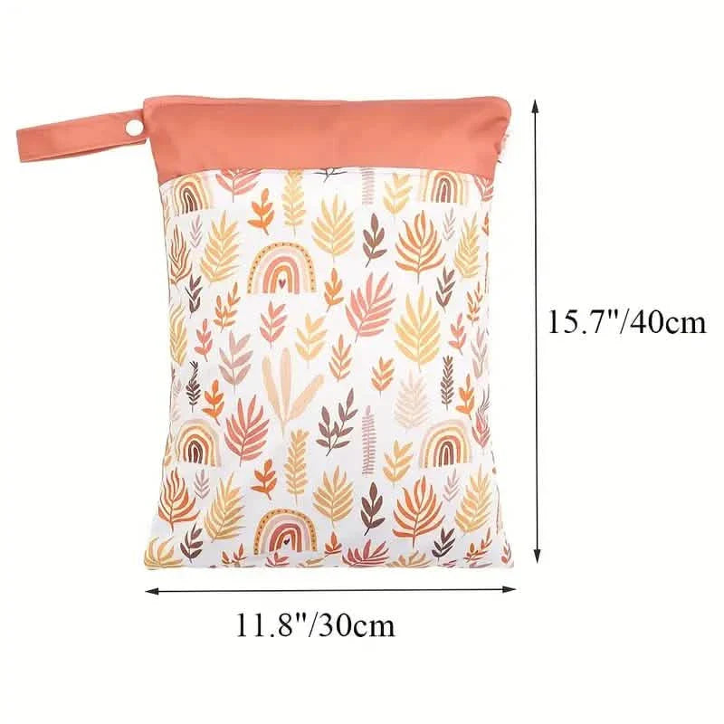 Waterproof Reusable Wet Bag Wet Dry Bags For Cloth Diapers &amp; Breast Pump Parts