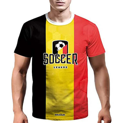 World Cup 2022 Soccer Jersey Women &amp; Mens Football T-Shirts Belgium