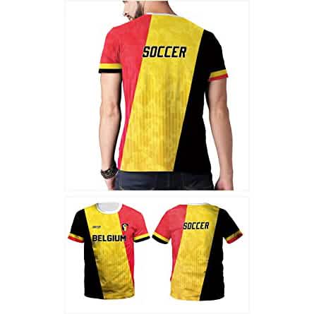World Cup 2022 Soccer Jersey Women &amp; Mens Football T-Shirts Belgium